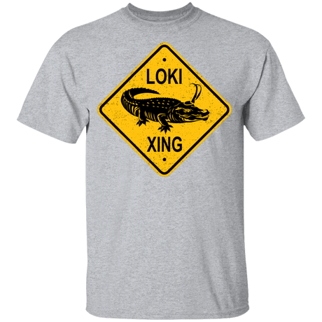 T-Shirts Sport Grey / YXS Alligator Xing Youth T-Shirt