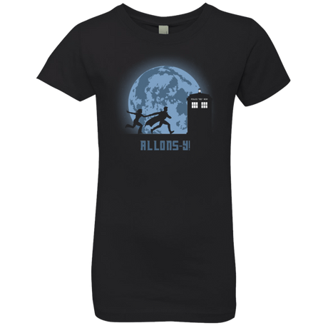 T-Shirts Black / YXS Allons y! Girls Premium T-Shirt