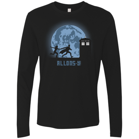 T-Shirts Black / Small Allons y! Men's Premium Long Sleeve