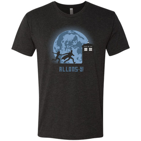 T-Shirts Vintage Black / Small Allons y! Men's Triblend T-Shirt