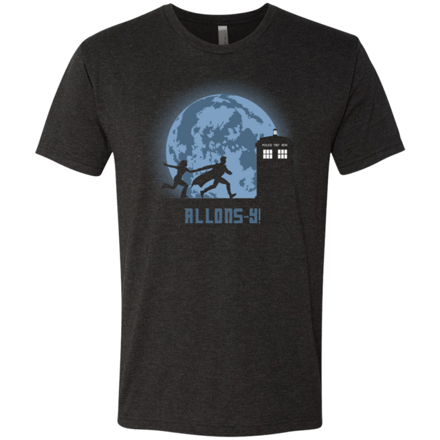 T-Shirts Vintage Black / Small Allons y! Men's Triblend T-Shirt