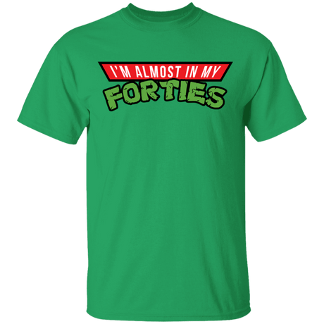 T-Shirts Irish Green / YXS Almost 40 Youth T-Shirt