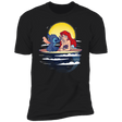 T-Shirts Black / X-Small Aloha Mermaid Men's Premium T-Shirt