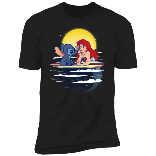T-Shirts Black / X-Small Aloha Mermaid Men's Premium T-Shirt