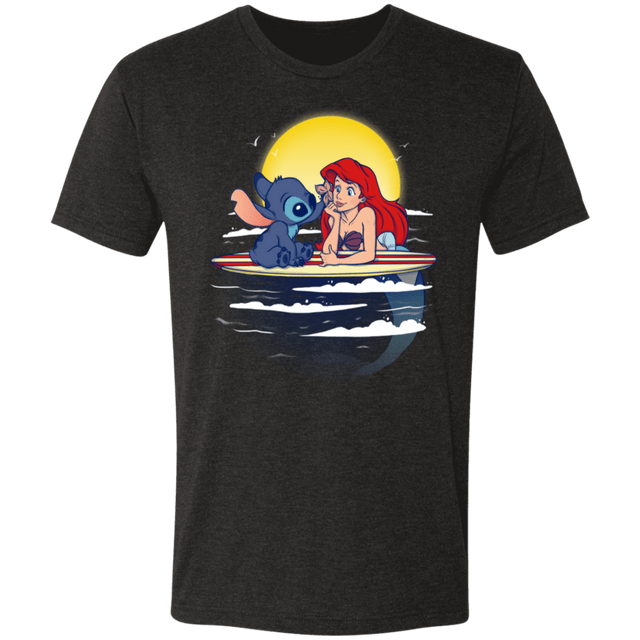 T-Shirts Vintage Black / S Aloha Mermaid Men's Triblend T-Shirt