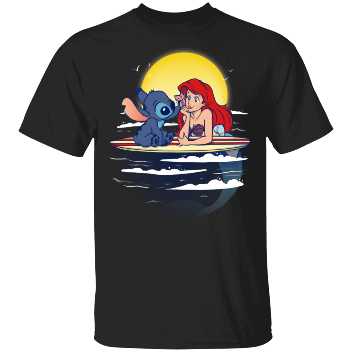 T-Shirts Black / YXS Aloha Mermaid Youth T-Shirt