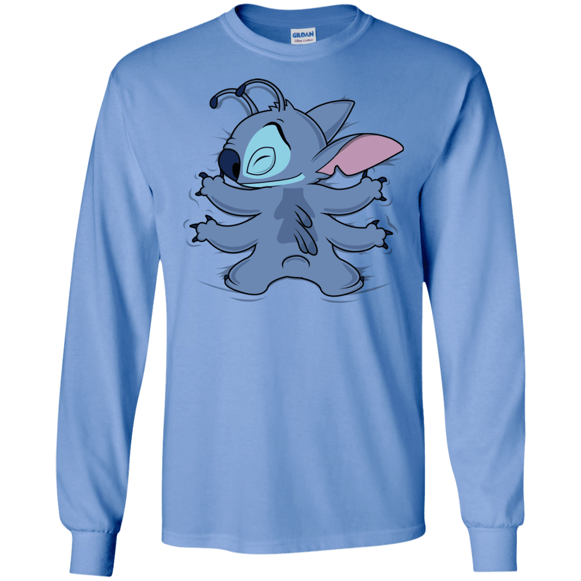 T-Shirts Carolina Blue / S Alohug Men's Long Sleeve T-Shirt