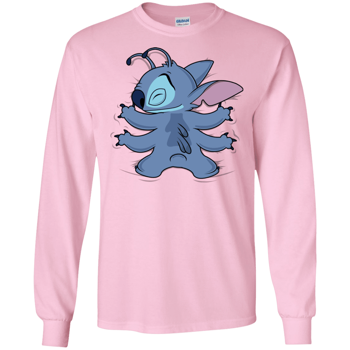 T-Shirts Light Pink / S Alohug Men's Long Sleeve T-Shirt