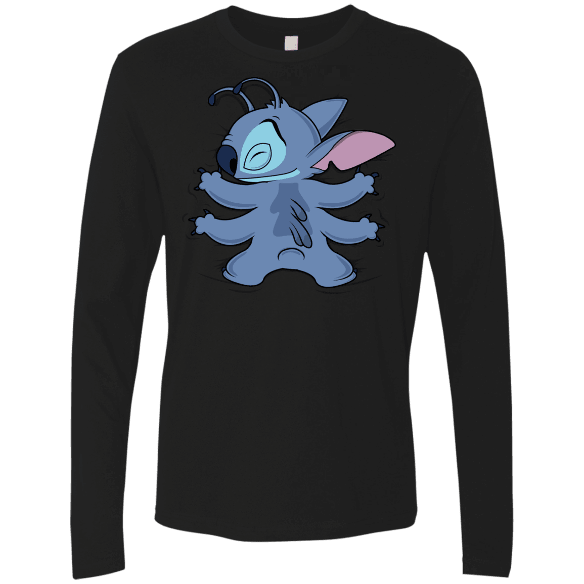 T-Shirts Black / S Alohug Men's Premium Long Sleeve