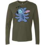 T-Shirts Military Green / S Alohug Men's Premium Long Sleeve