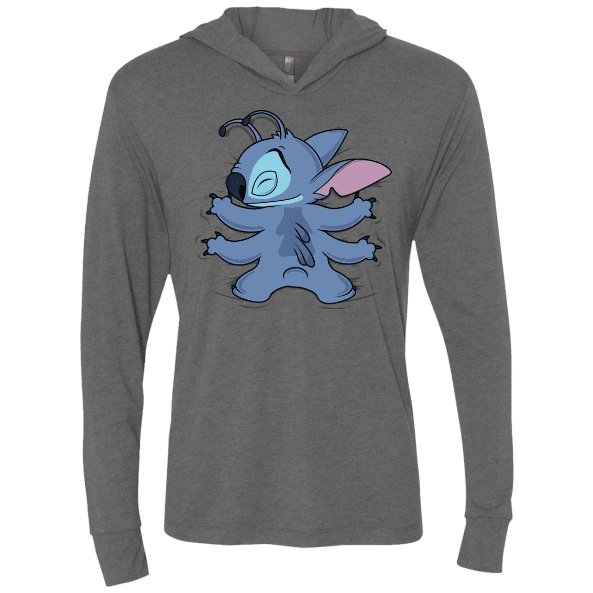 T-Shirts Premium Heather / X-Small Alohug Triblend Long Sleeve Hoodie Tee