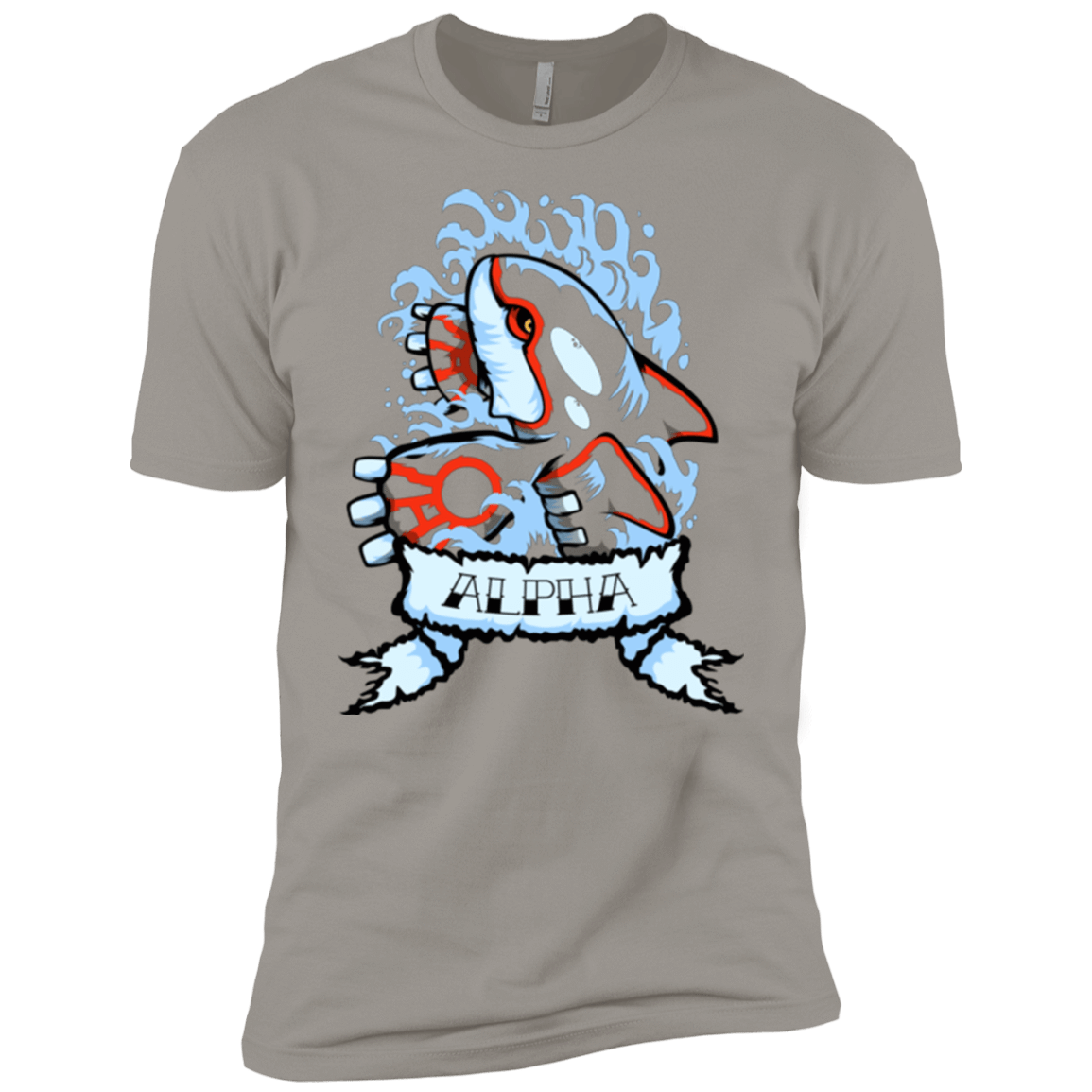 T-Shirts Light Grey / YXS Alpha Boys Premium T-Shirt