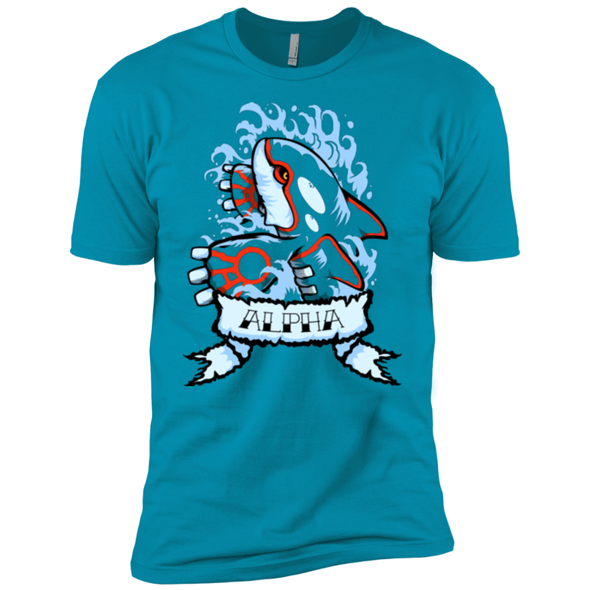 T-Shirts Turquoise / YXS Alpha Boys Premium T-Shirt