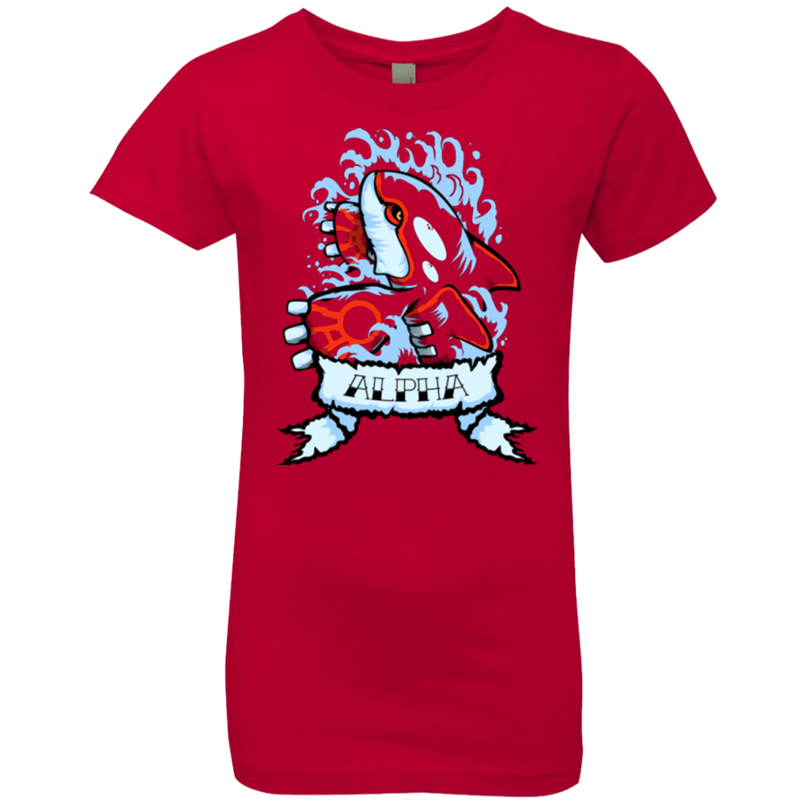 T-Shirts Red / YXS Alpha Girls Premium T-Shirt