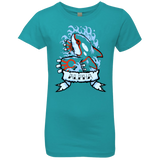 T-Shirts Tahiti Blue / YXS Alpha Girls Premium T-Shirt