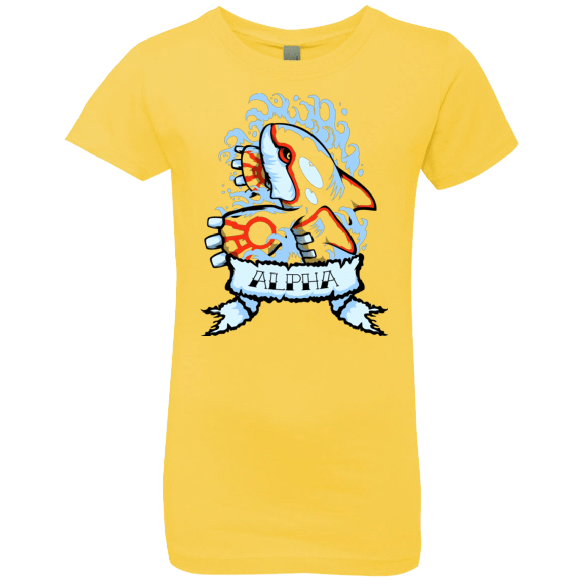 T-Shirts Vibrant Yellow / YXS Alpha Girls Premium T-Shirt