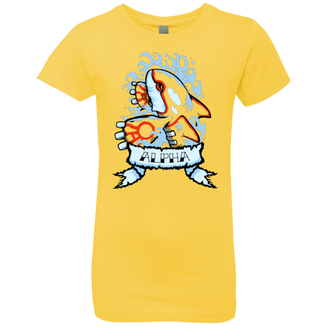 T-Shirts Vibrant Yellow / YXS Alpha Girls Premium T-Shirt