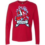 T-Shirts Red / Small Alpha Men's Premium Long Sleeve