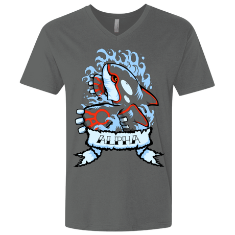 T-Shirts Heavy Metal / X-Small Alpha Men's Premium V-Neck