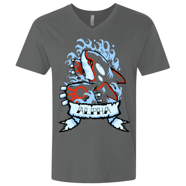 T-Shirts Heavy Metal / X-Small Alpha Men's Premium V-Neck