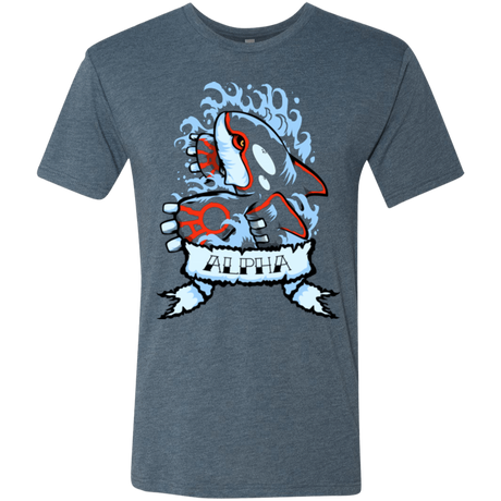 T-Shirts Indigo / Small Alpha Men's Triblend T-Shirt