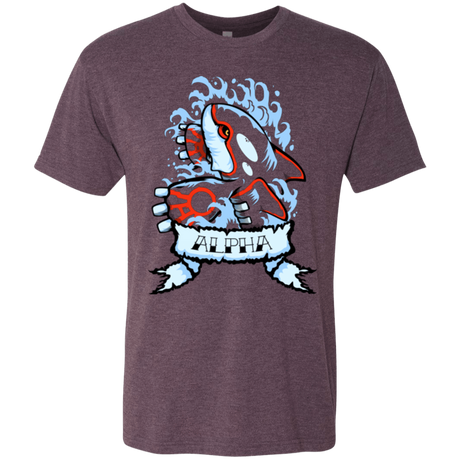 T-Shirts Vintage Purple / Small Alpha Men's Triblend T-Shirt