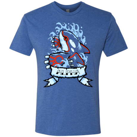 T-Shirts Vintage Royal / Small Alpha Men's Triblend T-Shirt