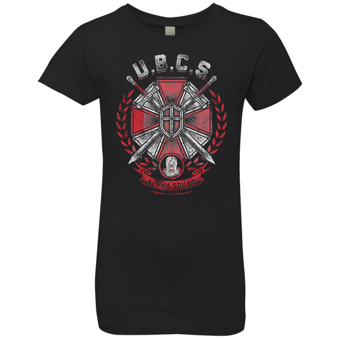 T-Shirts Black / YXS ALPHA SQUAD Girls Premium T-Shirt