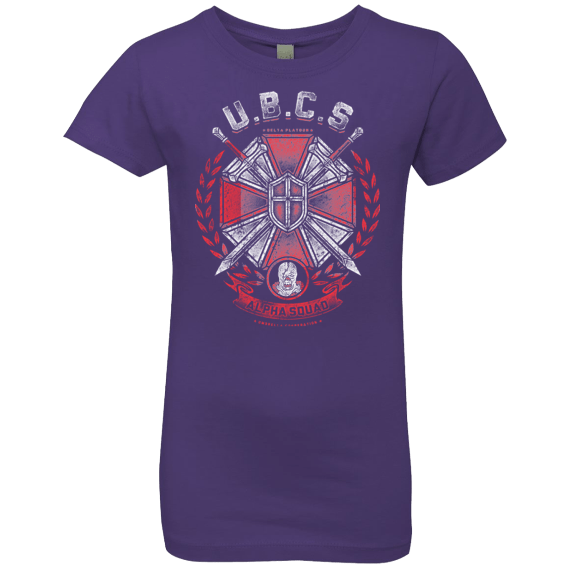 T-Shirts Purple Rush / YXS ALPHA SQUAD Girls Premium T-Shirt
