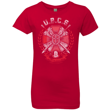 T-Shirts Red / YXS ALPHA SQUAD Girls Premium T-Shirt