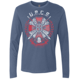 T-Shirts Indigo / Small ALPHA SQUAD Men's Premium Long Sleeve