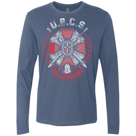T-Shirts Indigo / Small ALPHA SQUAD Men's Premium Long Sleeve