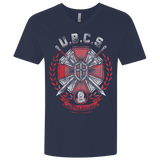 T-Shirts Midnight Navy / X-Small ALPHA SQUAD Men's Premium V-Neck