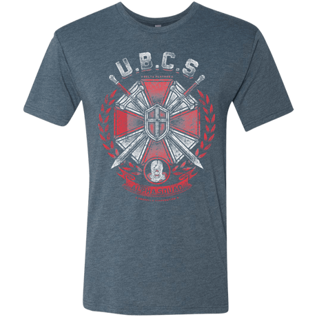 T-Shirts Indigo / Small ALPHA SQUAD Men's Triblend T-Shirt