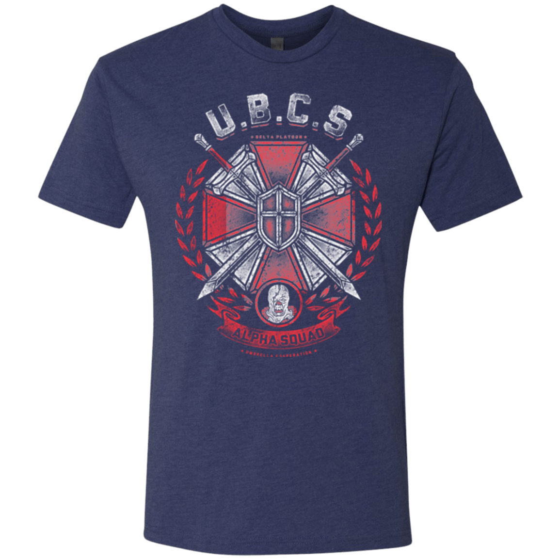 T-Shirts Vintage Navy / Small ALPHA SQUAD Men's Triblend T-Shirt