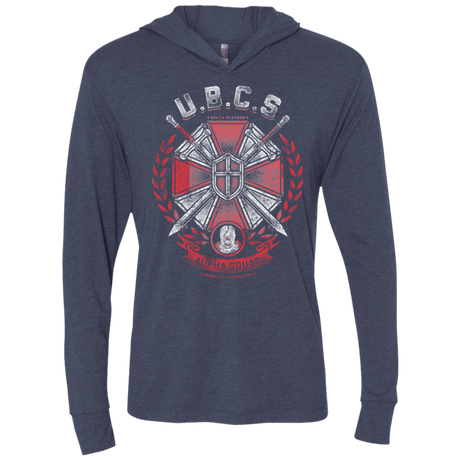 T-Shirts Vintage Navy / X-Small ALPHA SQUAD Triblend Long Sleeve Hoodie Tee