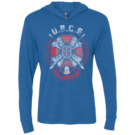 T-Shirts Vintage Royal / X-Small ALPHA SQUAD Triblend Long Sleeve Hoodie Tee