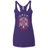 T-Shirts Purple / X-Small ALPHA SQUAD Women's Triblend Racerback Tank