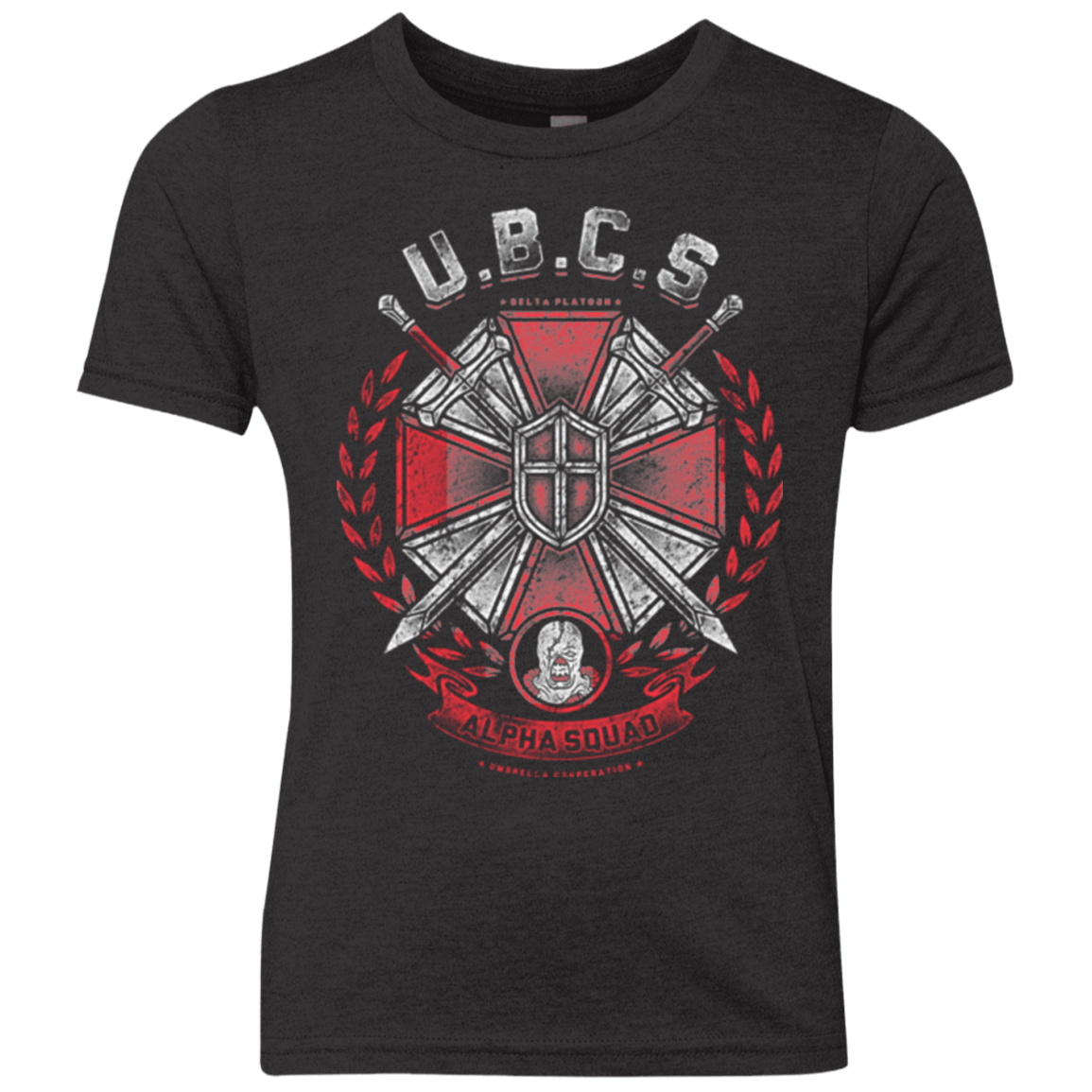 T-Shirts Vintage Black / YXS ALPHA SQUAD Youth Triblend T-Shirt