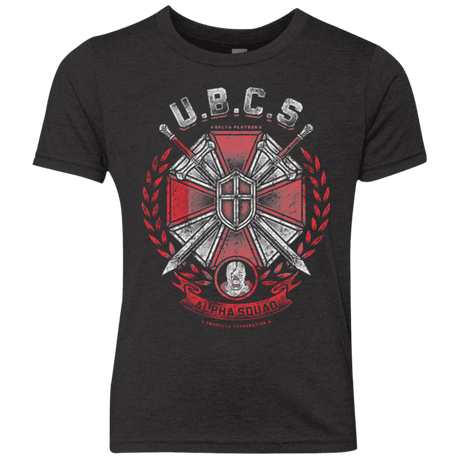 T-Shirts Vintage Black / YXS ALPHA SQUAD Youth Triblend T-Shirt