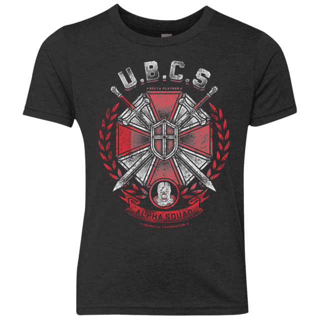 T-Shirts Vintage Black / YXS ALPHA SQUAD Youth Triblend T-Shirt