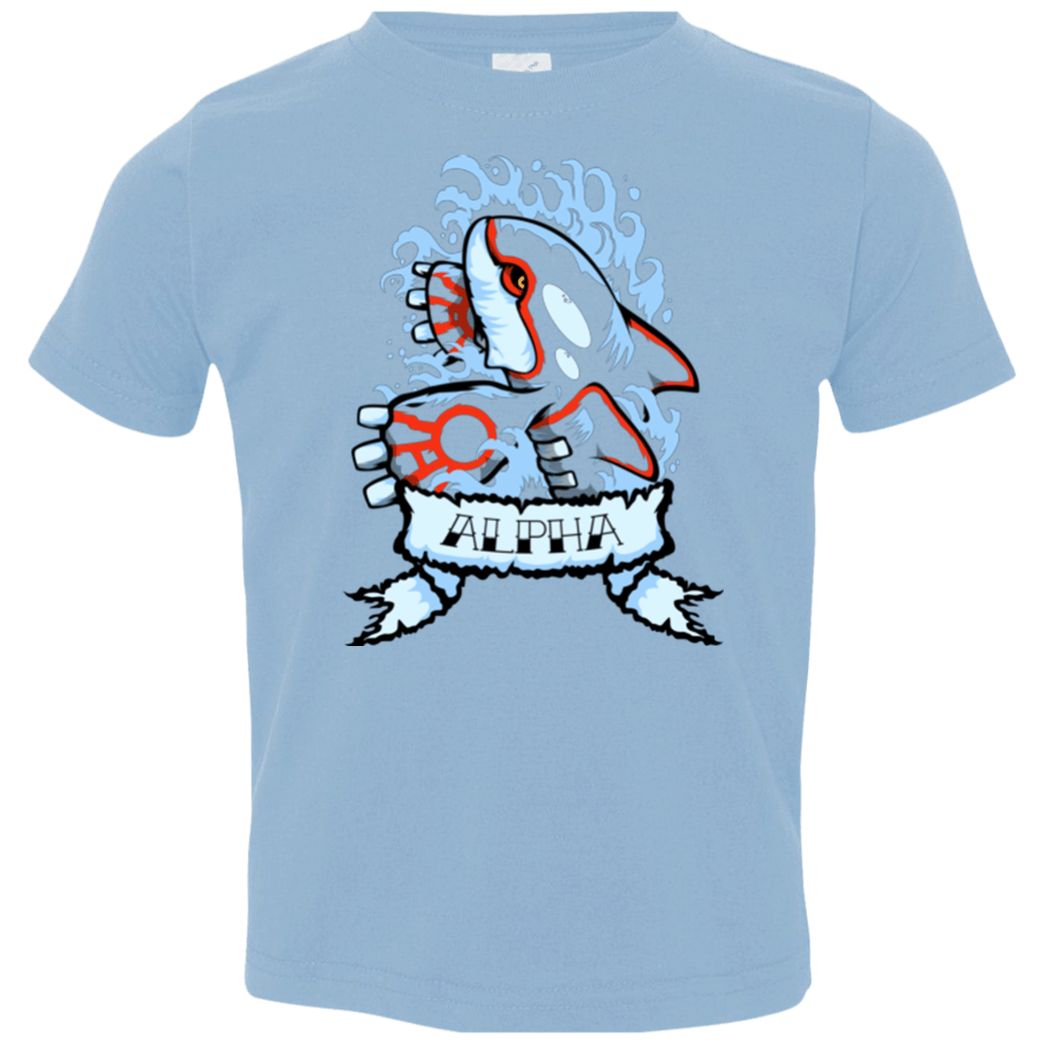 T-Shirts Light Blue / 2T Alpha Toddler Premium T-Shirt