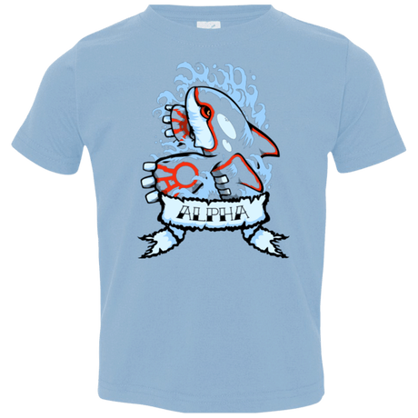 T-Shirts Light Blue / 2T Alpha Toddler Premium T-Shirt