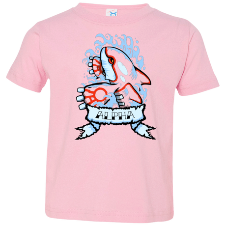 T-Shirts Pink / 2T Alpha Toddler Premium T-Shirt