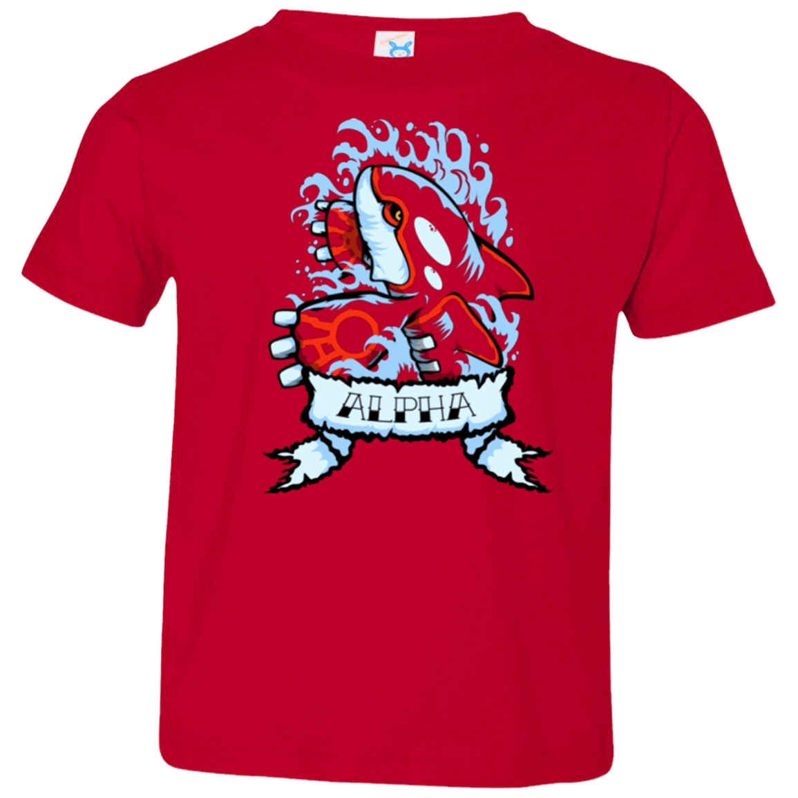 T-Shirts Red / 2T Alpha Toddler Premium T-Shirt