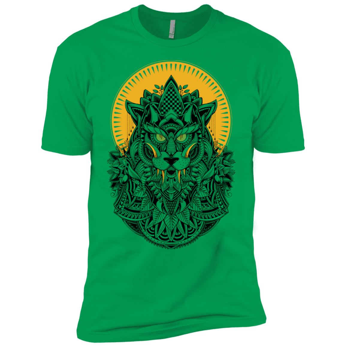 T-Shirts Kelly Green / YXS Alpha Wolf Boys Premium T-Shirt