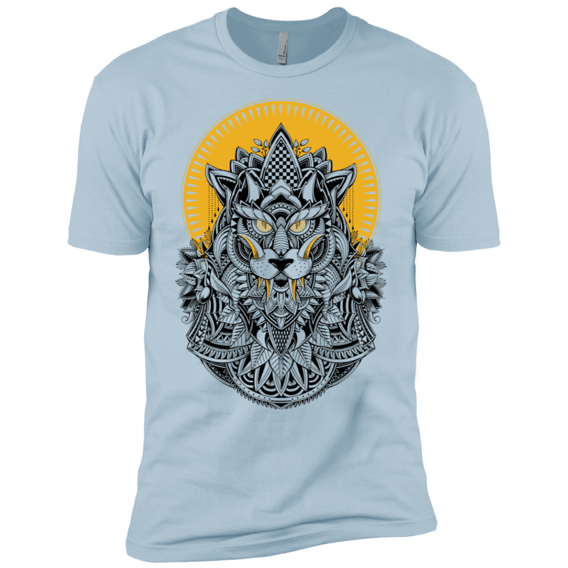 T-Shirts Light Blue / YXS Alpha Wolf Boys Premium T-Shirt