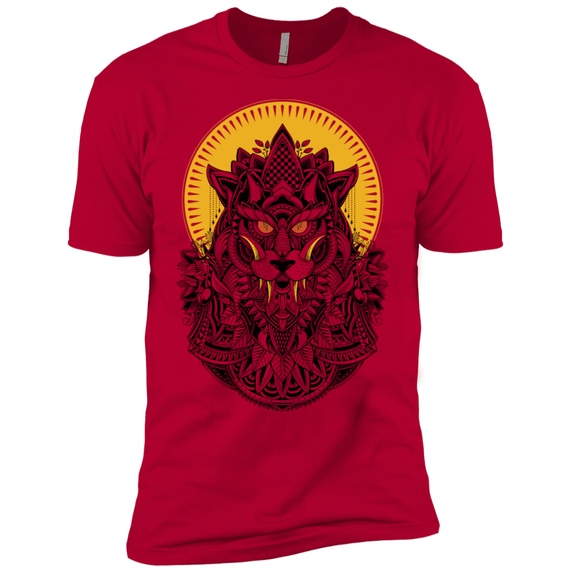 T-Shirts Red / YXS Alpha Wolf Boys Premium T-Shirt