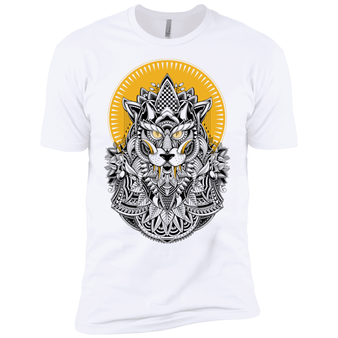 T-Shirts White / YXS Alpha Wolf Boys Premium T-Shirt