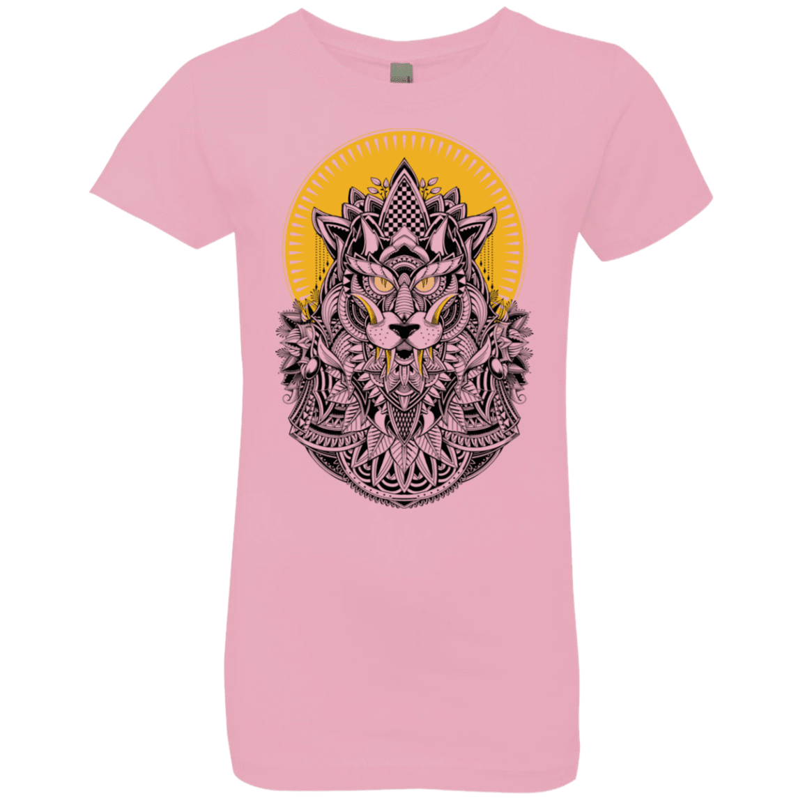 T-Shirts Light Pink / YXS Alpha Wolf Girls Premium T-Shirt